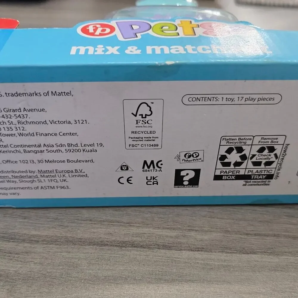 Fisher-Price FP Pets Mix & Match Pet Toy